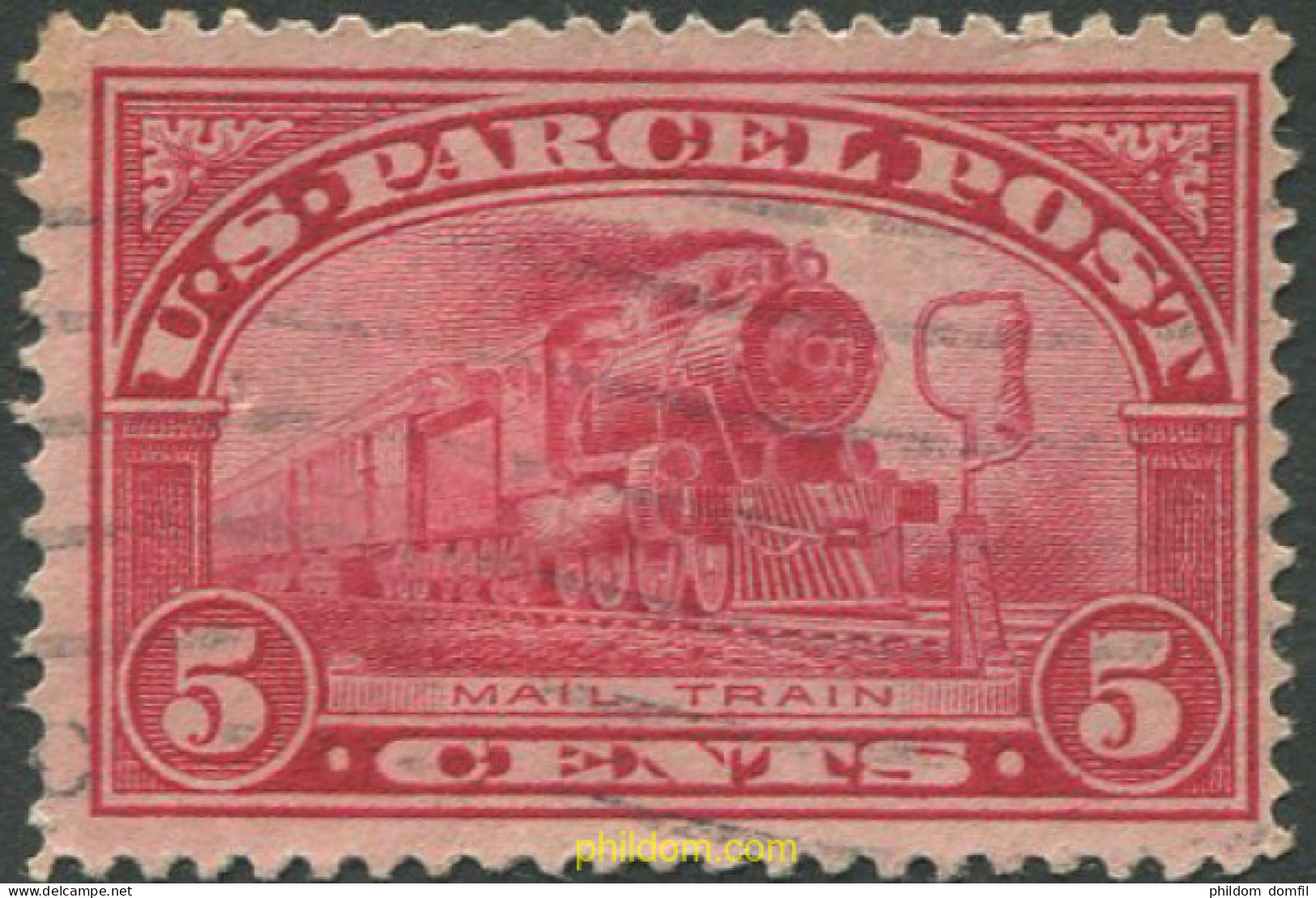 707636 USED ESTADOS UNIDOS 1912 PAQUETES POSTALES - Unused Stamps