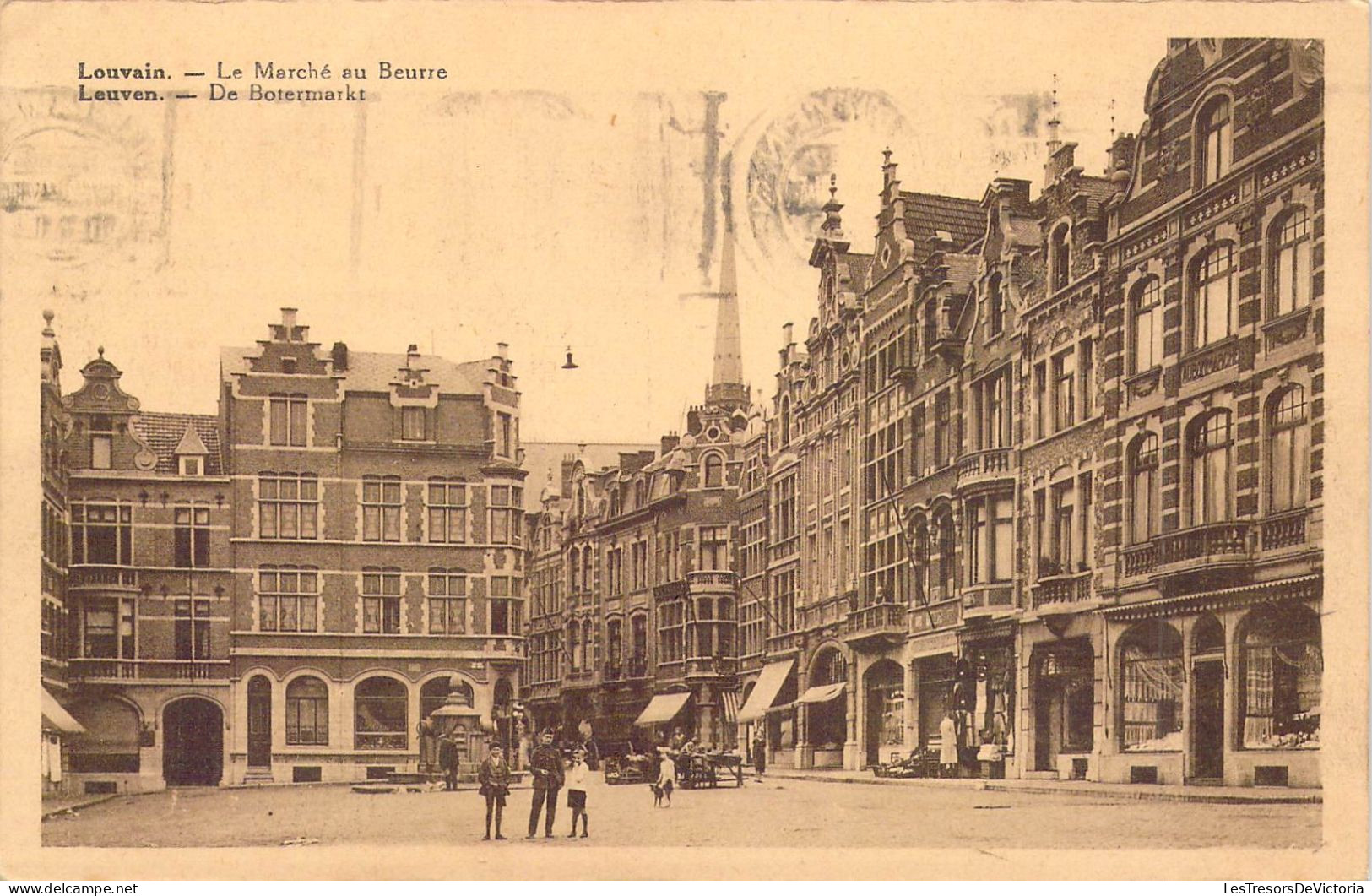 BELGIQUE - LOUVAIN - Le Marché Au Beurre - Carte Postale Ancienne - Other & Unclassified