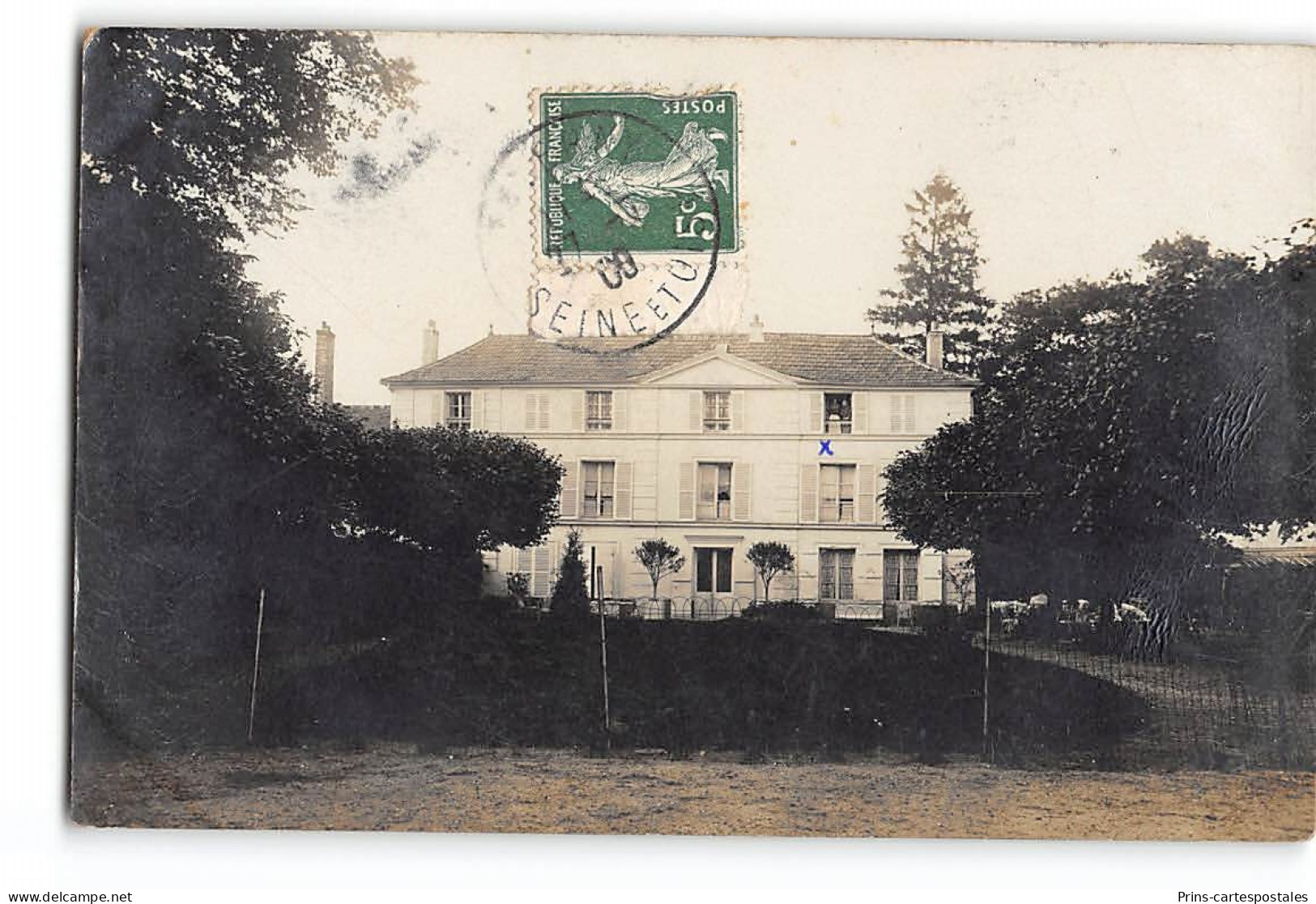 CPA 95 Carte Photo Taverny ? Un Château - Taverny