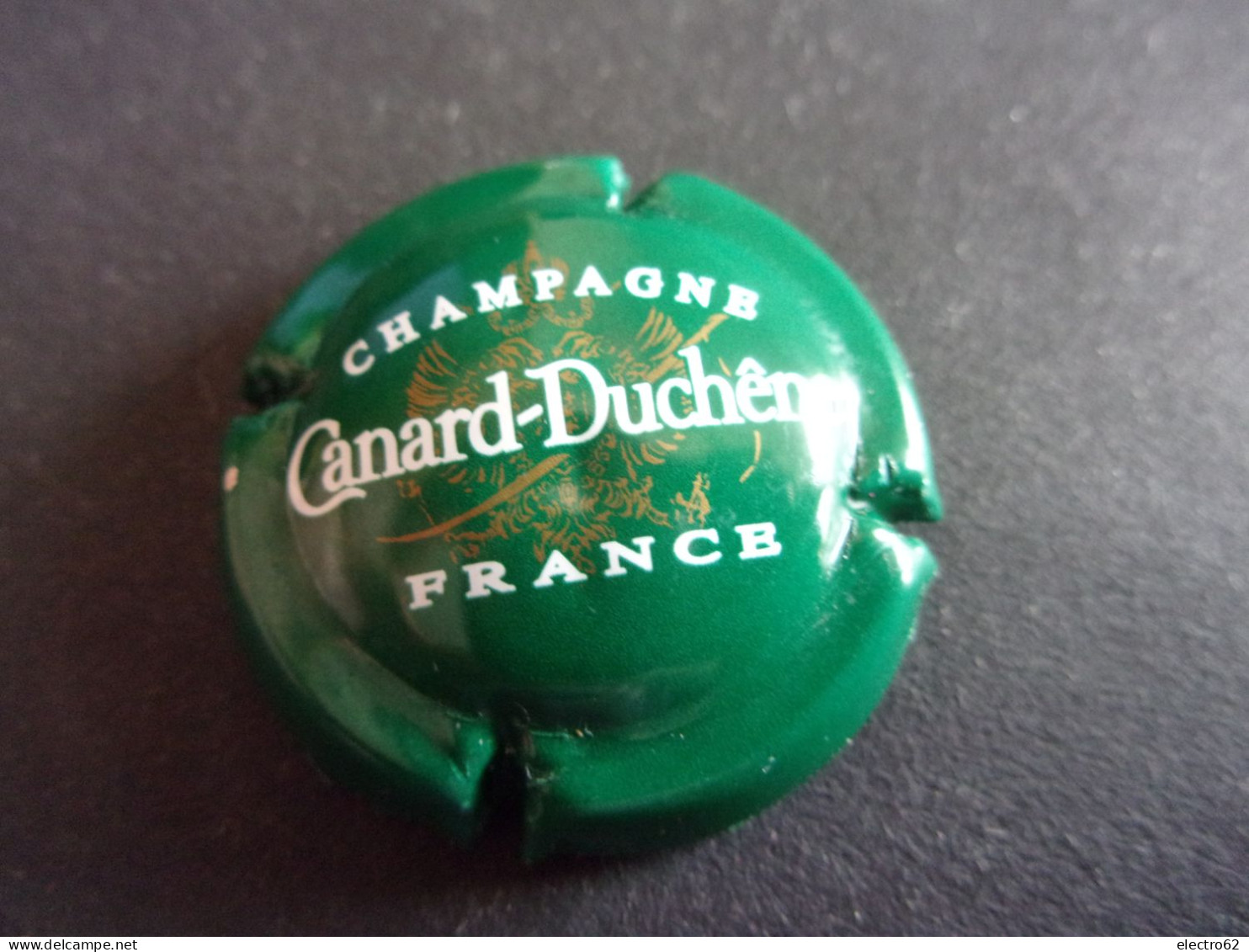 Capsule Cap's De Champagne Canard-Duchêne Vert Foncé - Canard Duchêne