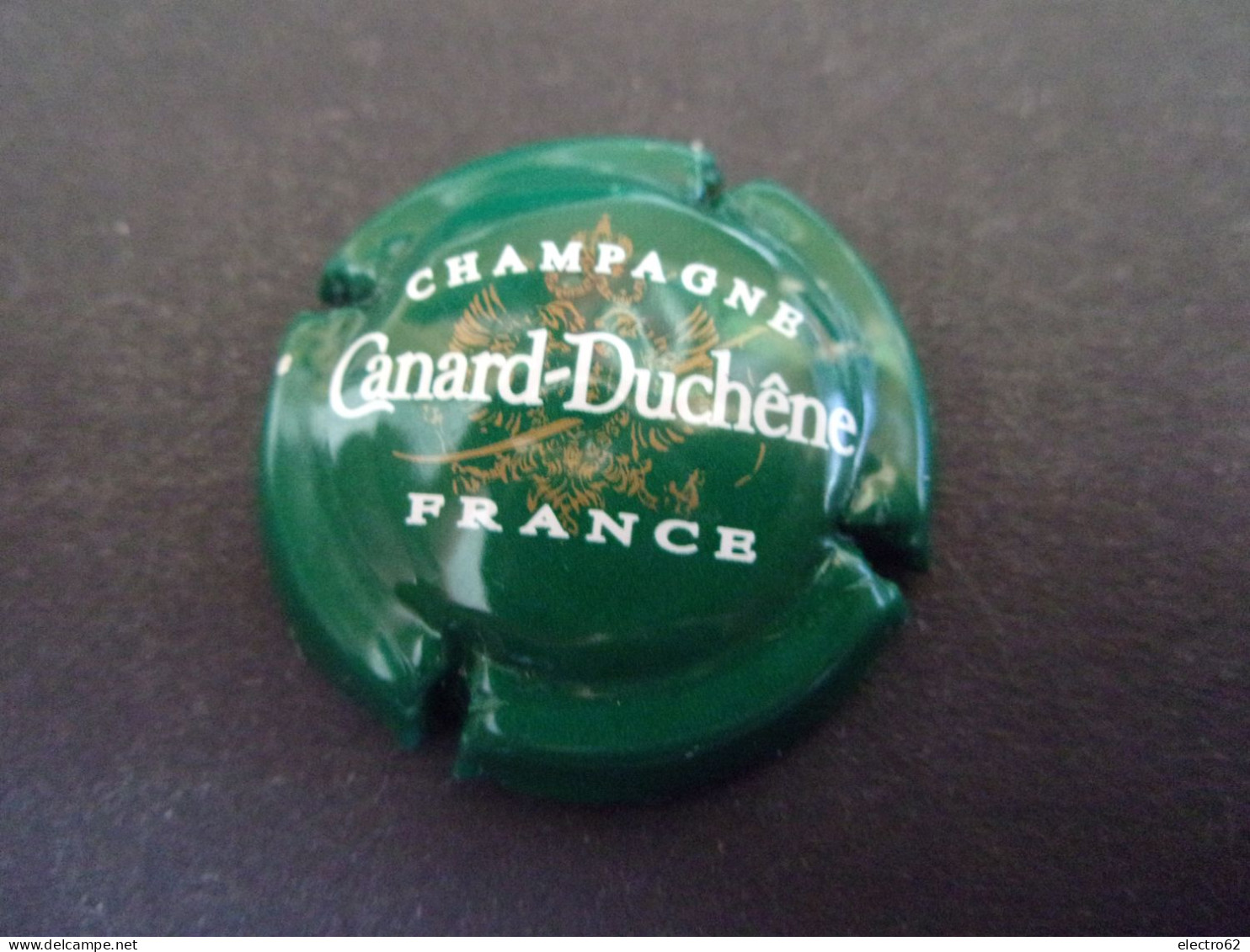 Capsule Cap's De Champagne Canard-Duchêne Vert Foncé - Canard Duchêne