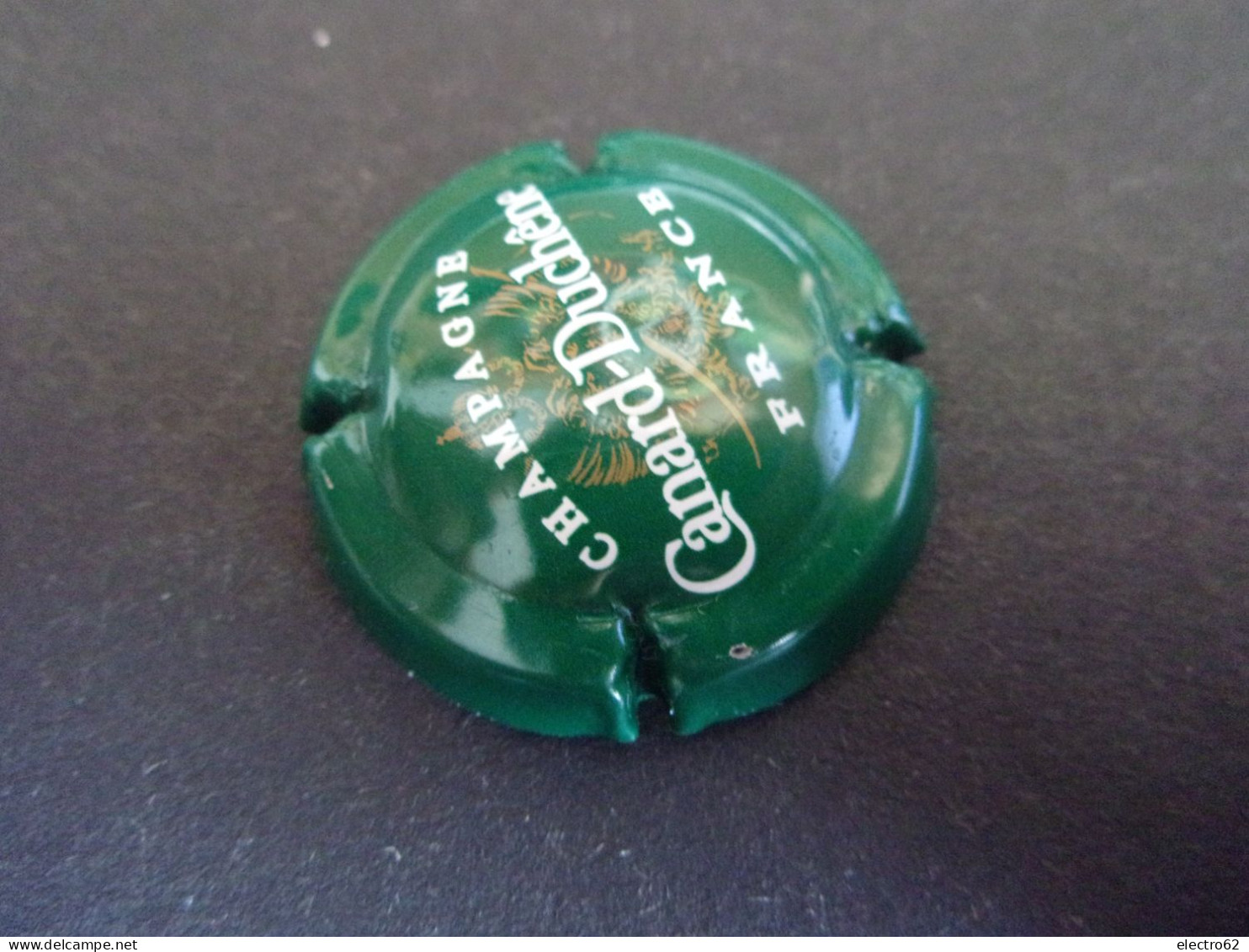 Capsule Cap's De Champagne Canard-Duchêne Vert Foncé - Canard Duchêne