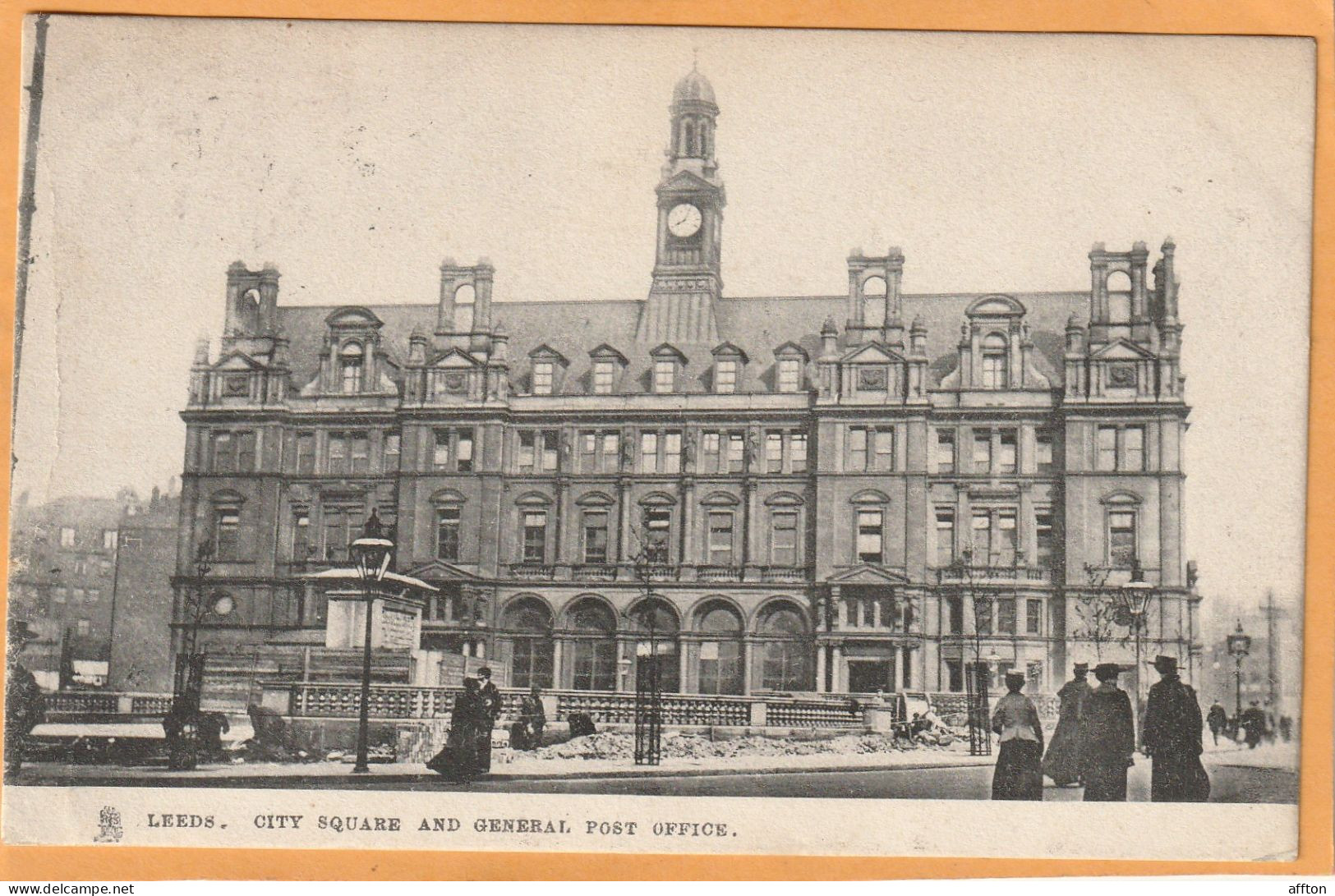 Leeds UK 1905 Postcard - Leeds