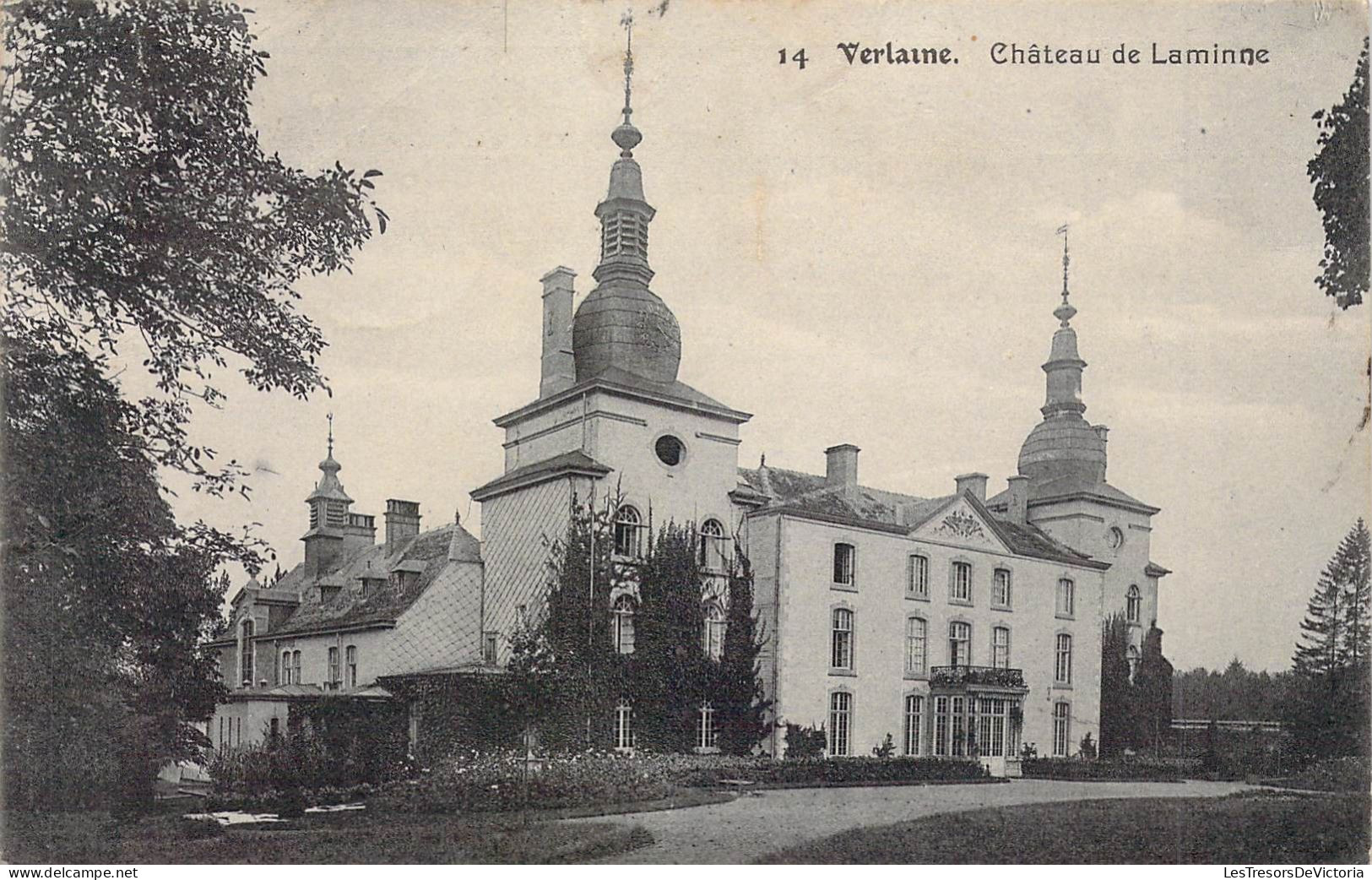 BELGIQUE - VERLAINE - Château De Laminne - Edit N Laflotte - Carte Postale Ancienne - Verlaine