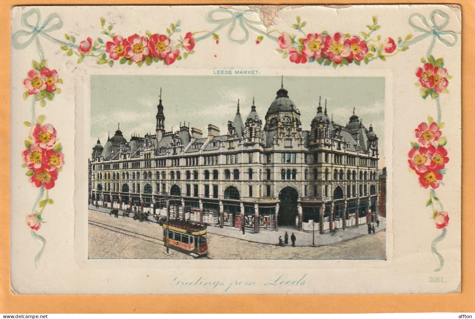 Leeds UK 1906 Postcard - Leeds