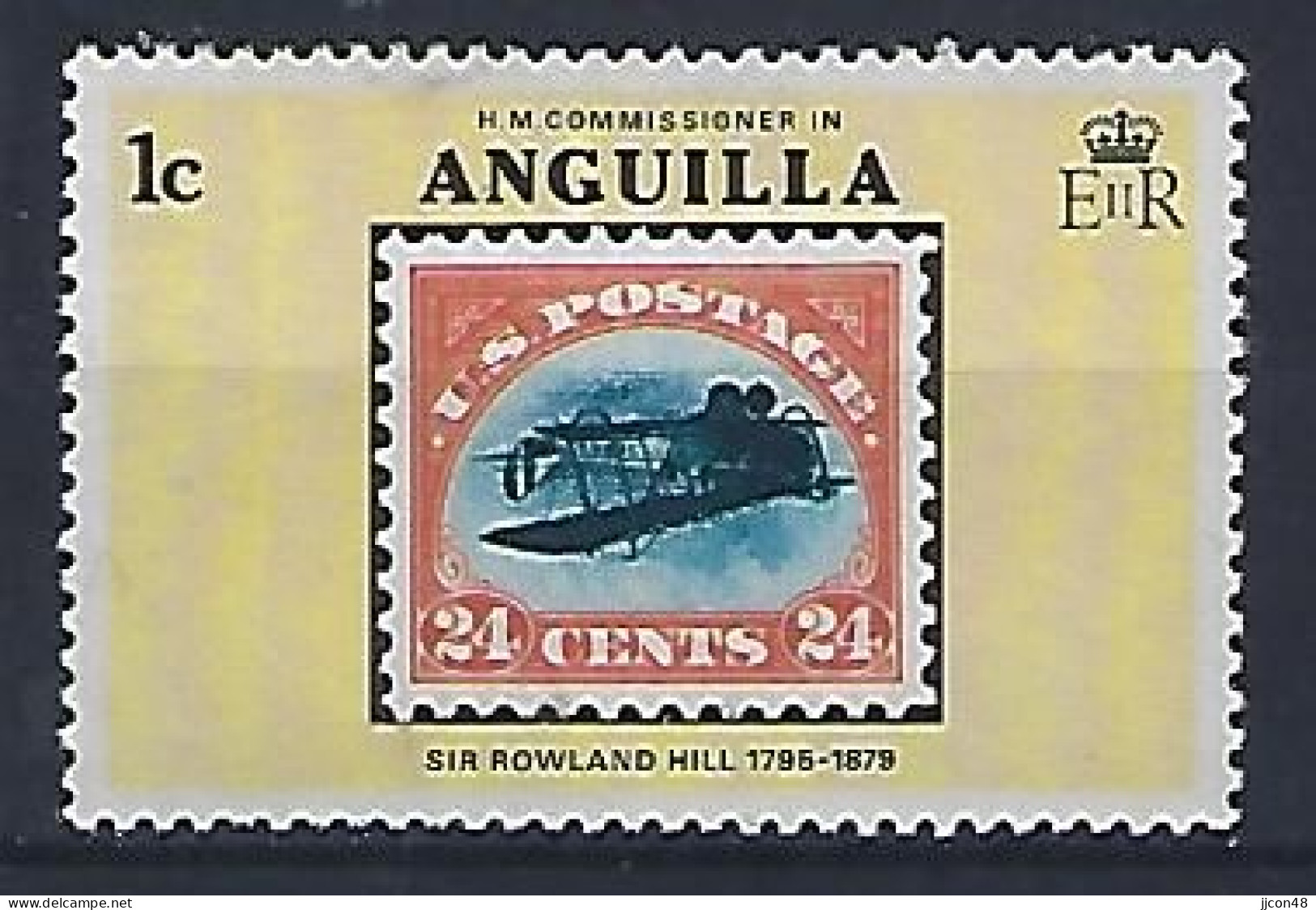 Anguilla 1979  Sir Rowland Hill (*) MM - Anguilla (1968-...)