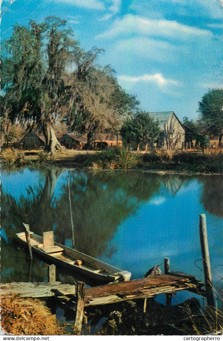 Postcard United States > LA - Louisiana > New Orleans Marsh Landscape 1974 - New Orleans