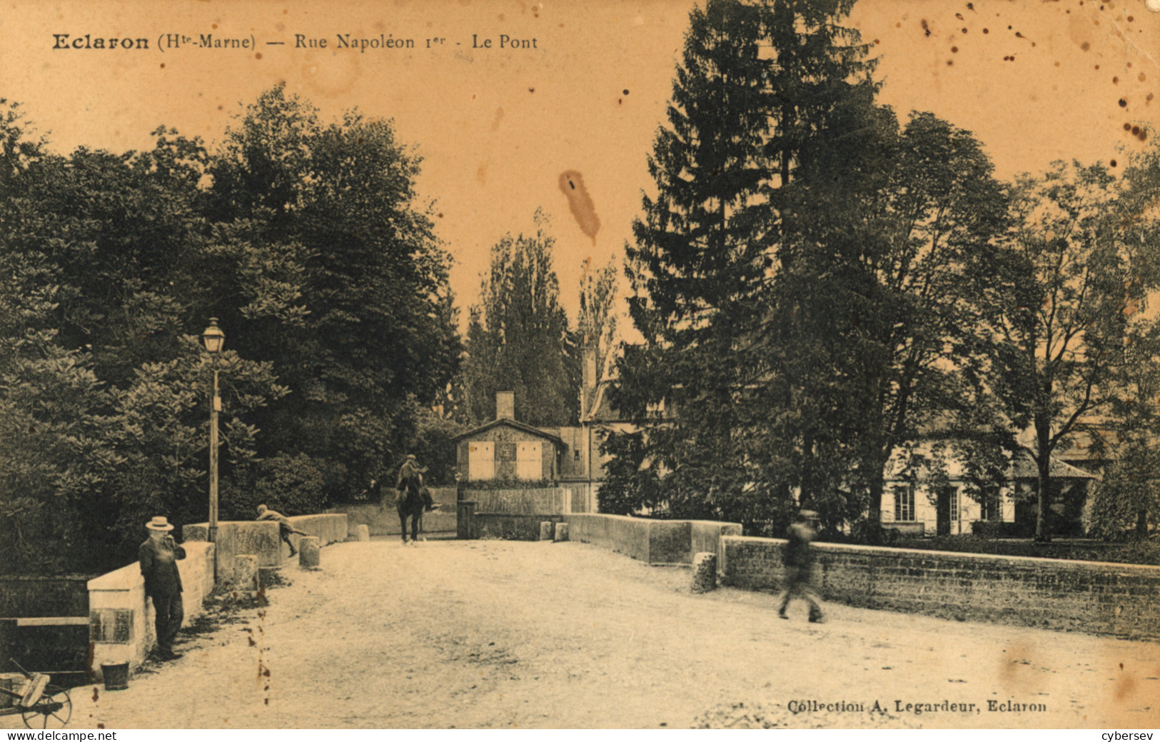 ECLARON - Rue Napoléon Ier - Le Pont - Animé - Eclaron Braucourt Sainte Liviere