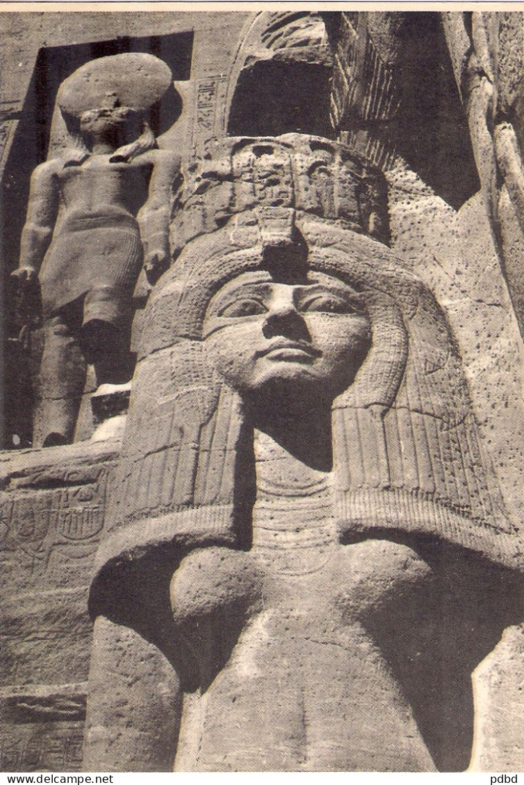 Sphinx . Abou-Simbel, Memphis, ... 9 CPM, 1 Illustration . - Sfinge