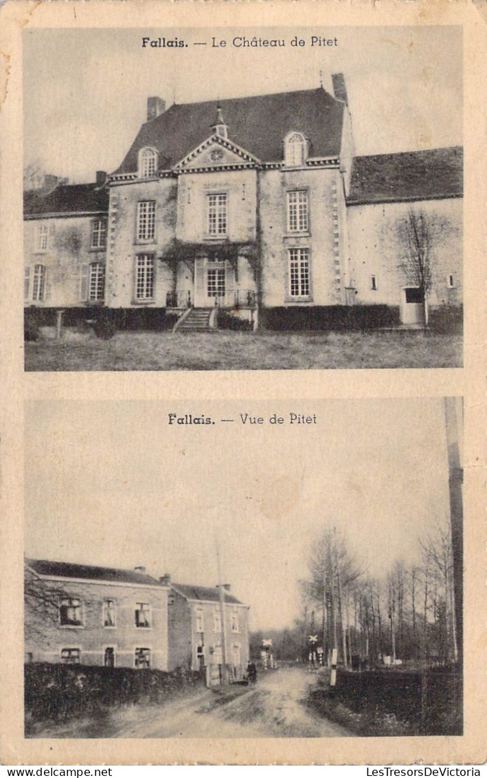 BELGIQUE - FALLAIS - Le Château De Pitet - Vue De Pitet - Carte Postale Ancienne - Autres & Non Classés