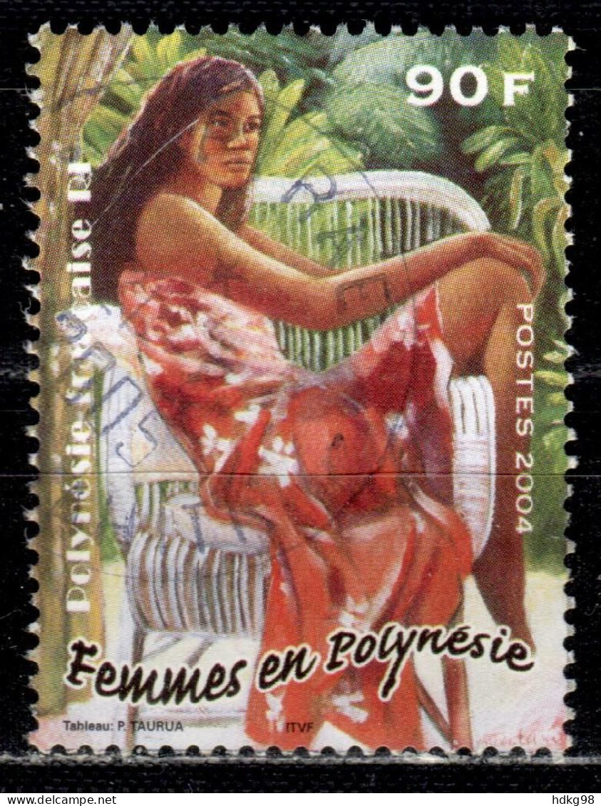 F P+ Polynesien 2004 Mi 909 Junge Frau - Used Stamps