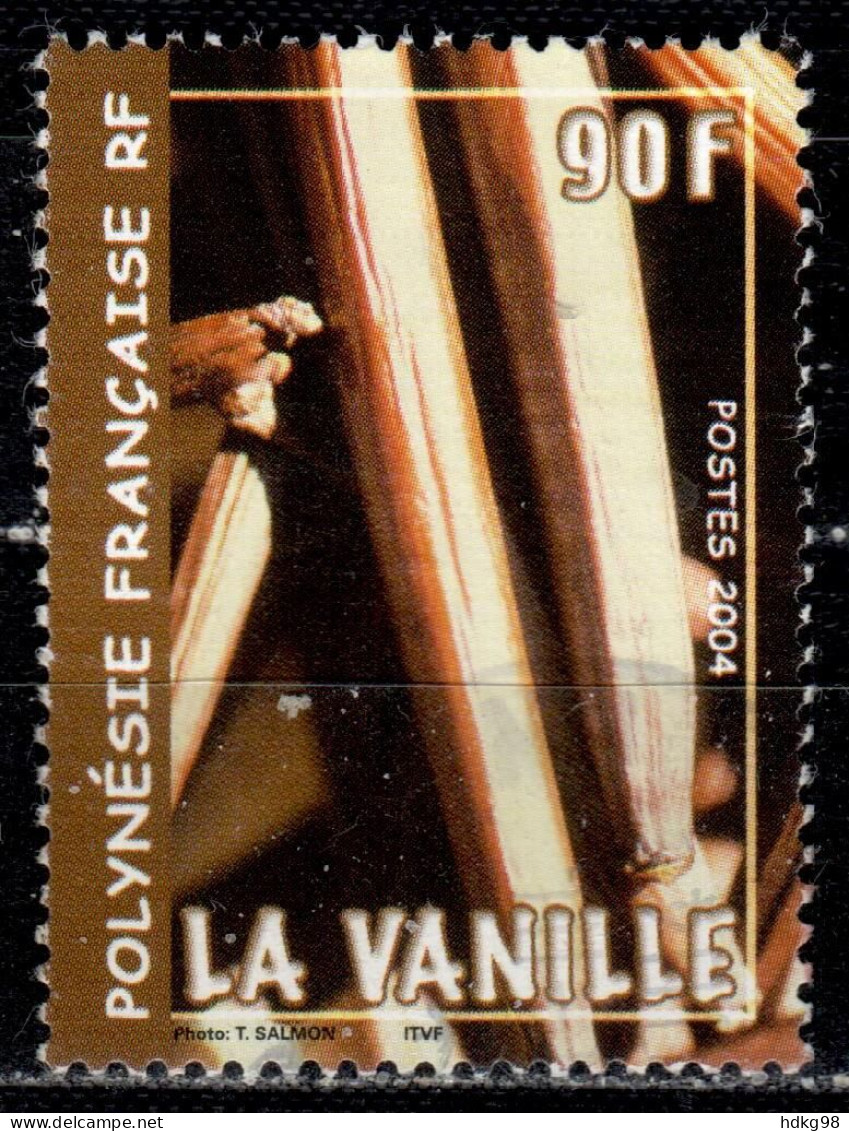 F P+ Polynesien 2004 Mi 912 Vanille - Used Stamps
