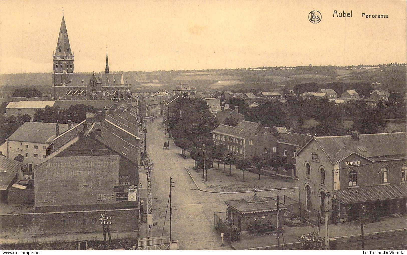 BELGIQUE - AUBEL - Panorama - Carte Postale Ancienne - Aubel