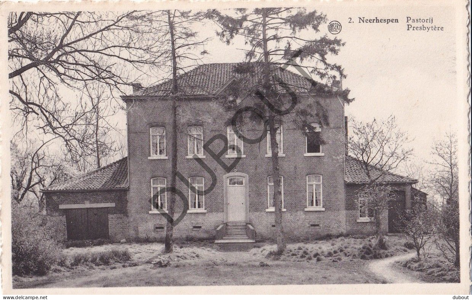 Postkaart/Carte Postale - Neerhespen  - Pastorij  (C4482) - Linter