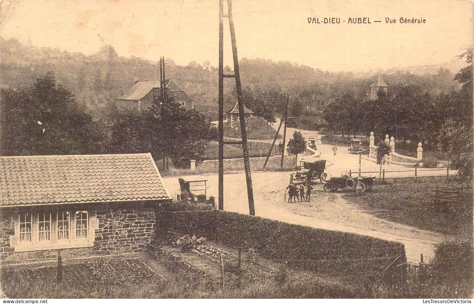 BELGIQUE - AUBEL - Vue Générale - Carte Postale Ancienne - Aubel