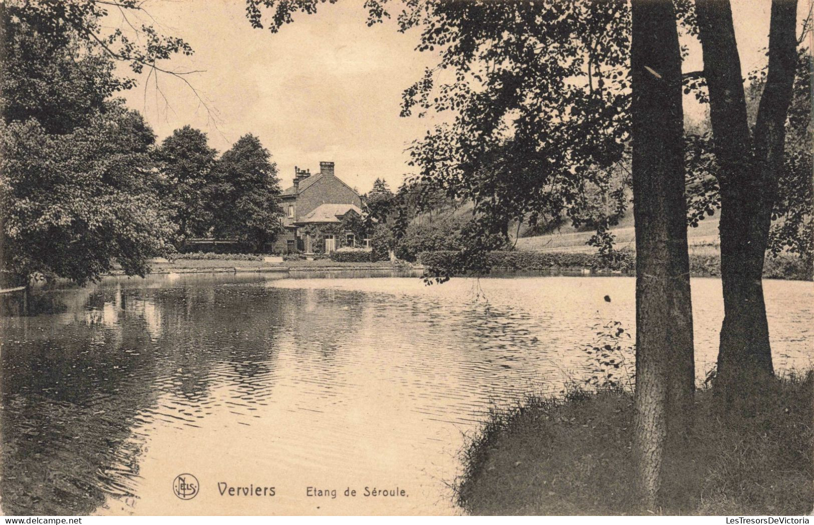 BELGIQUE - Verviers - Etang De Séroule - Maison - Châlet - Carte Postale Ancienne - Verviers