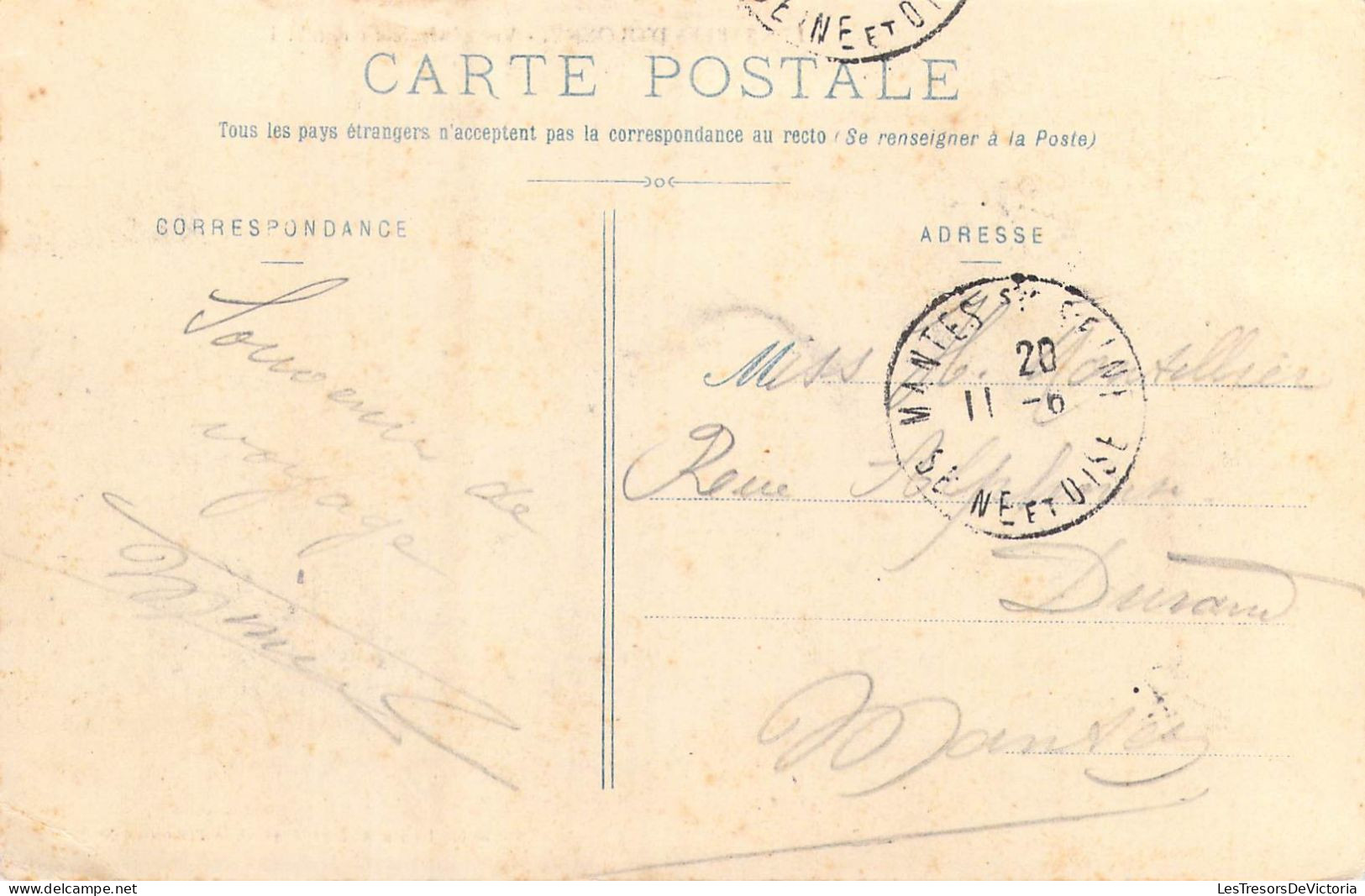 FRANCE - 85 - Les Sables D'Olonne - Vue Générale Du Remblai - Carte Postale Ancienne - Sables D'Olonne
