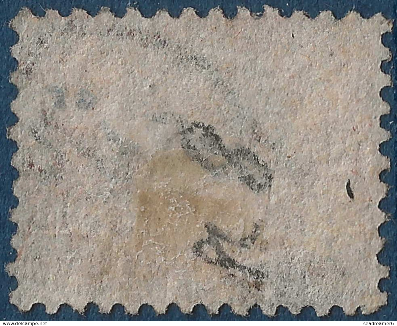 Grande Bretagne N°49 1/2 Penny Rouge Rosé Planche 8 Oblitéré TTB - Used Stamps