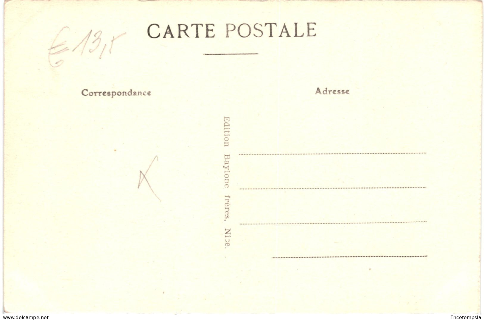CPA  Carte Postale France Nice  Avenue De La Gare Trams   VM68823 - Transport Ferroviaire - Gare