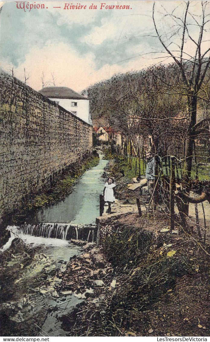 BELGIQUE - WEPION - Rivière Du Fourneau - Carte Postale Ancienne - Otros & Sin Clasificación