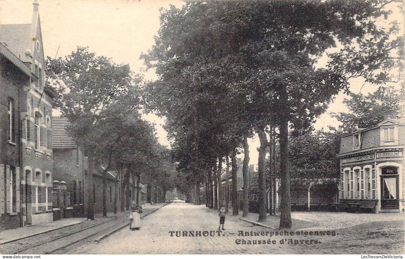 BELGIQUE - TURNHOUT - Chaussée D'Anvers - Carte Postale Ancienne - Turnhout