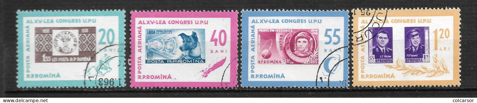 ROUMANIE N° 178-79-80-81  " P.A " - Used Stamps