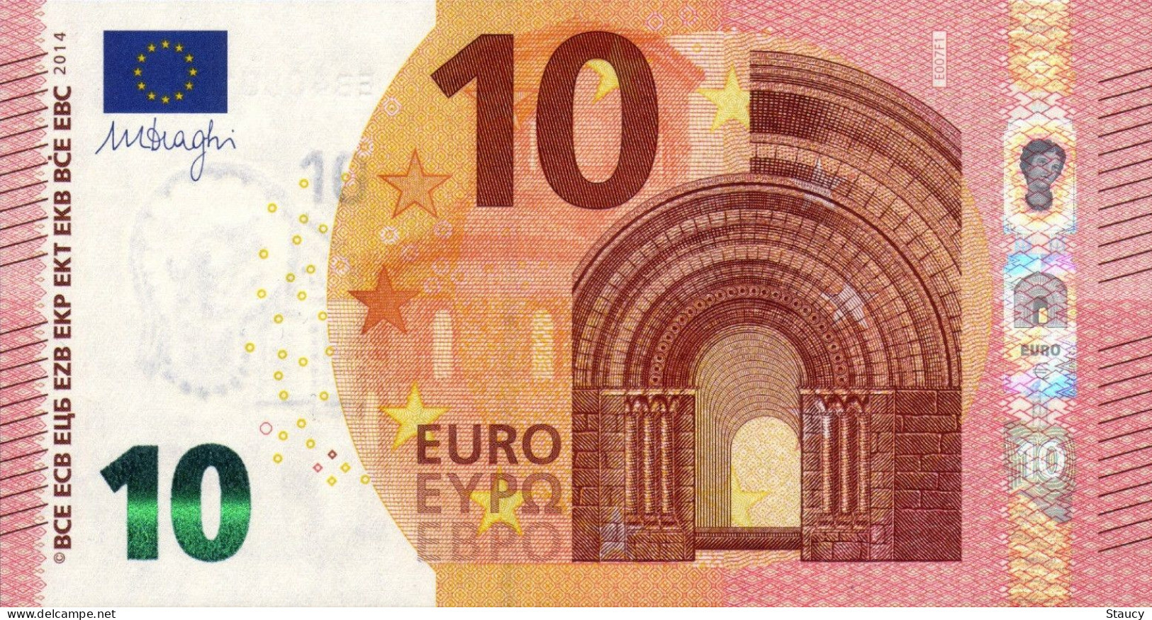 EUROPE €10 Ten Euro Bank NOTE As Per Scan - 10 Euro