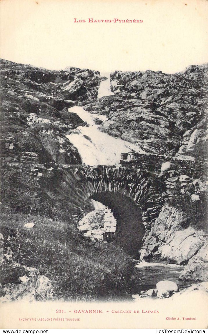 FRANCE - 65 - Gavarnie - Cascade De Lapaca - Carte Postale Ancienne - Gavarnie