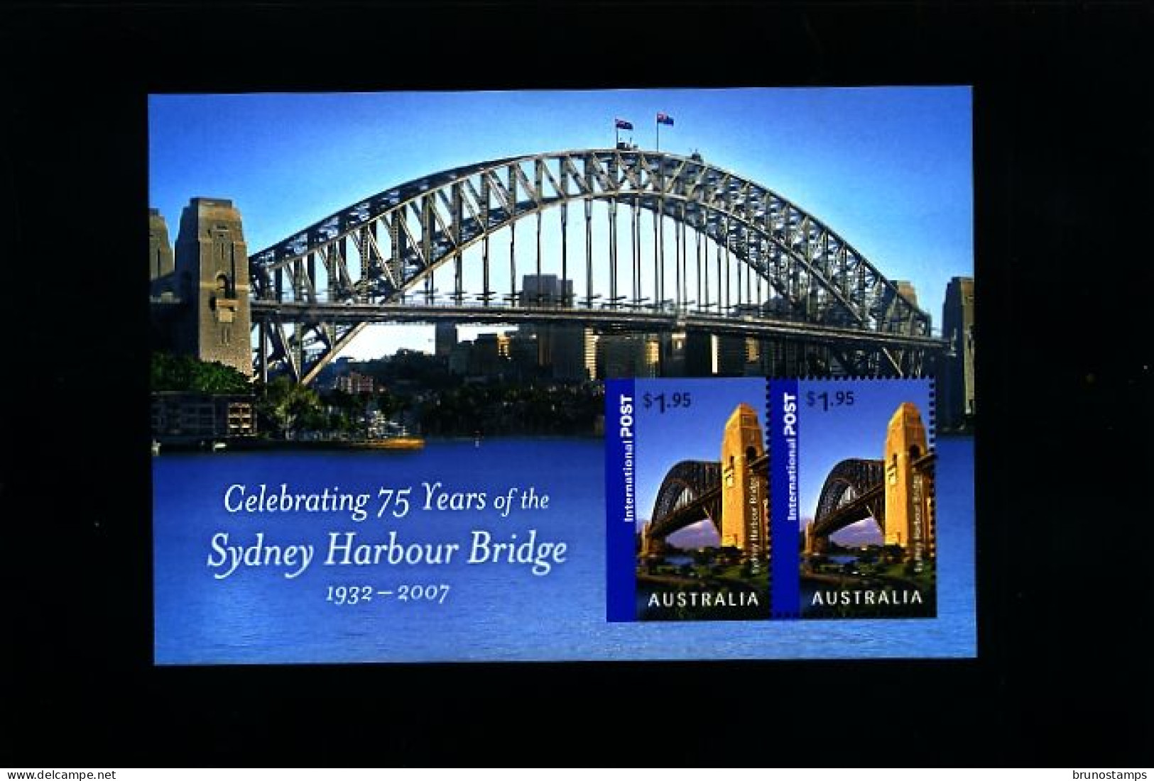 AUSTRALIA - 2007 SYDNEY HARBOUR BRIDGE   MS  MINT NH - Blocchi & Foglietti