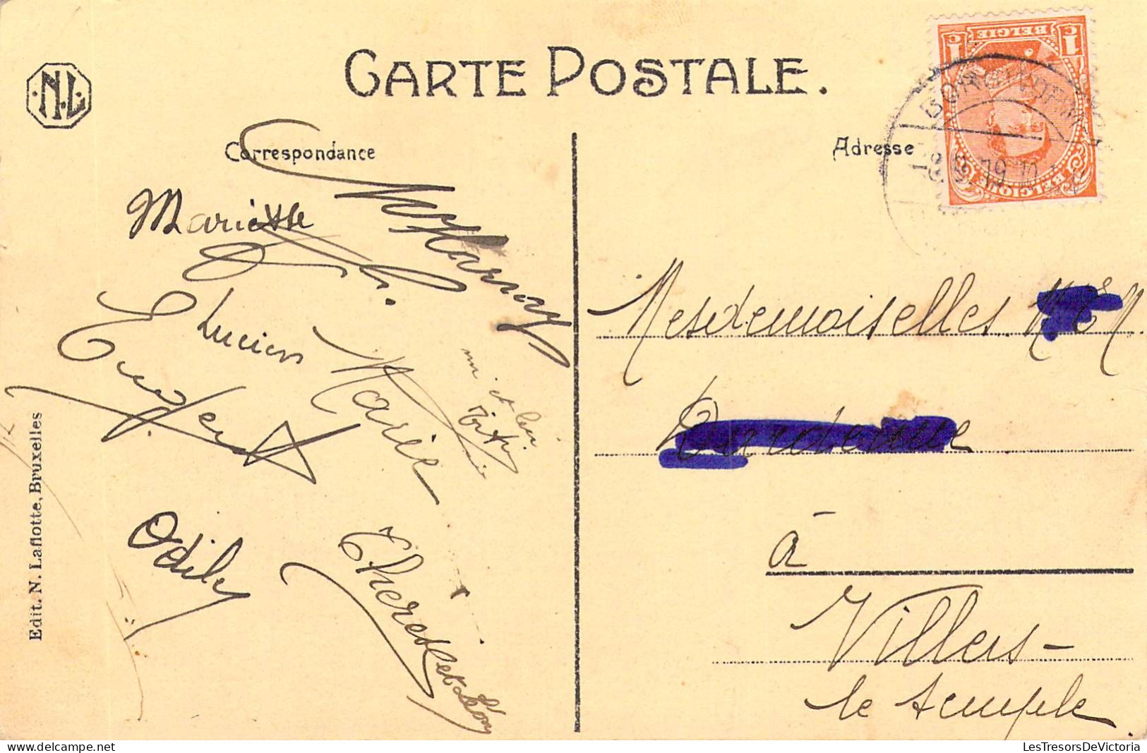 BELGIQUE - WAREMME - Château Roberty - Edit N Laflotte - Carte Postale Ancienne - Borgworm