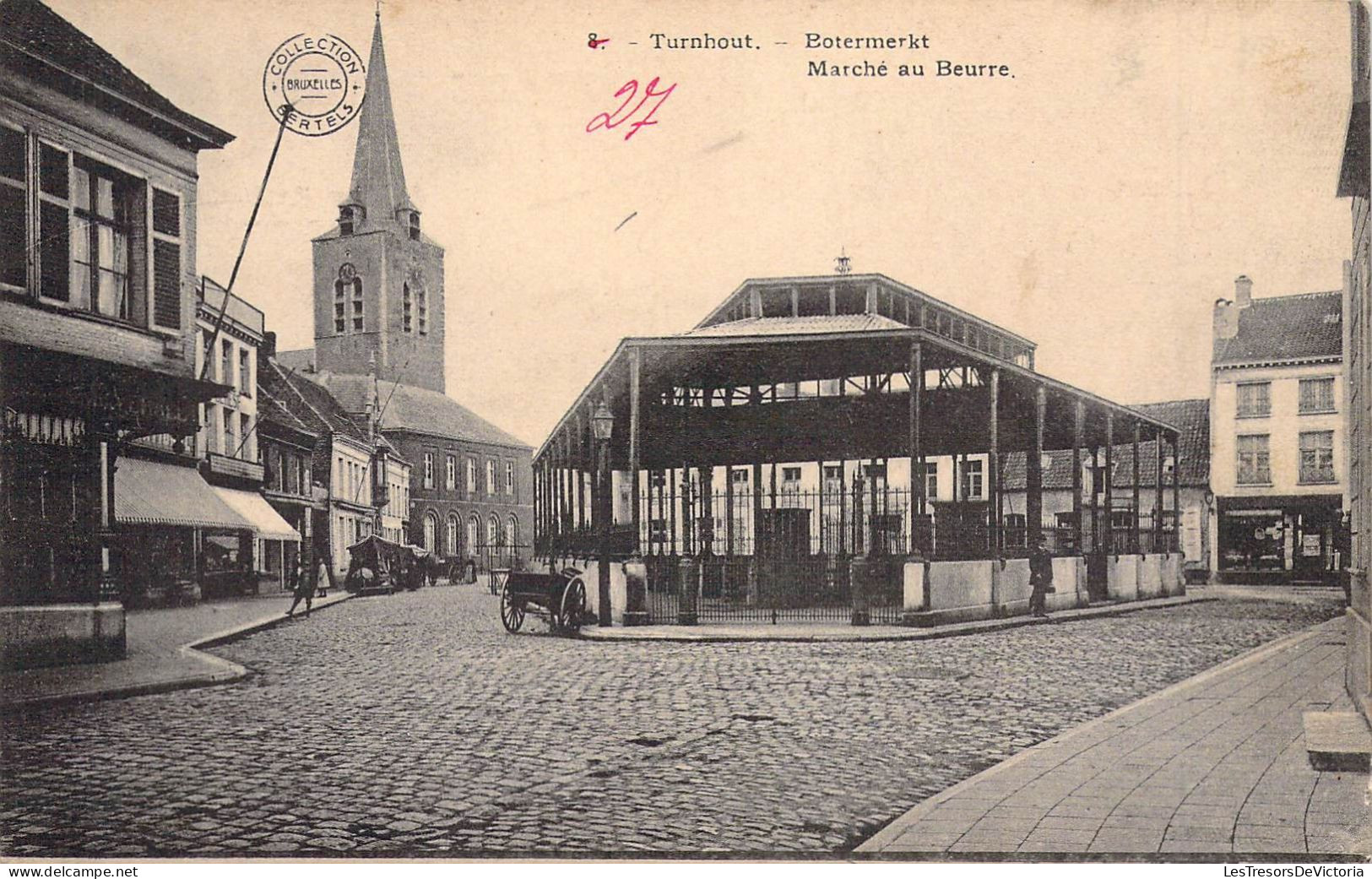 BELGIQUE - TURNHOUT - Marché Au Beurre - Carte Postale Ancienne - Turnhout