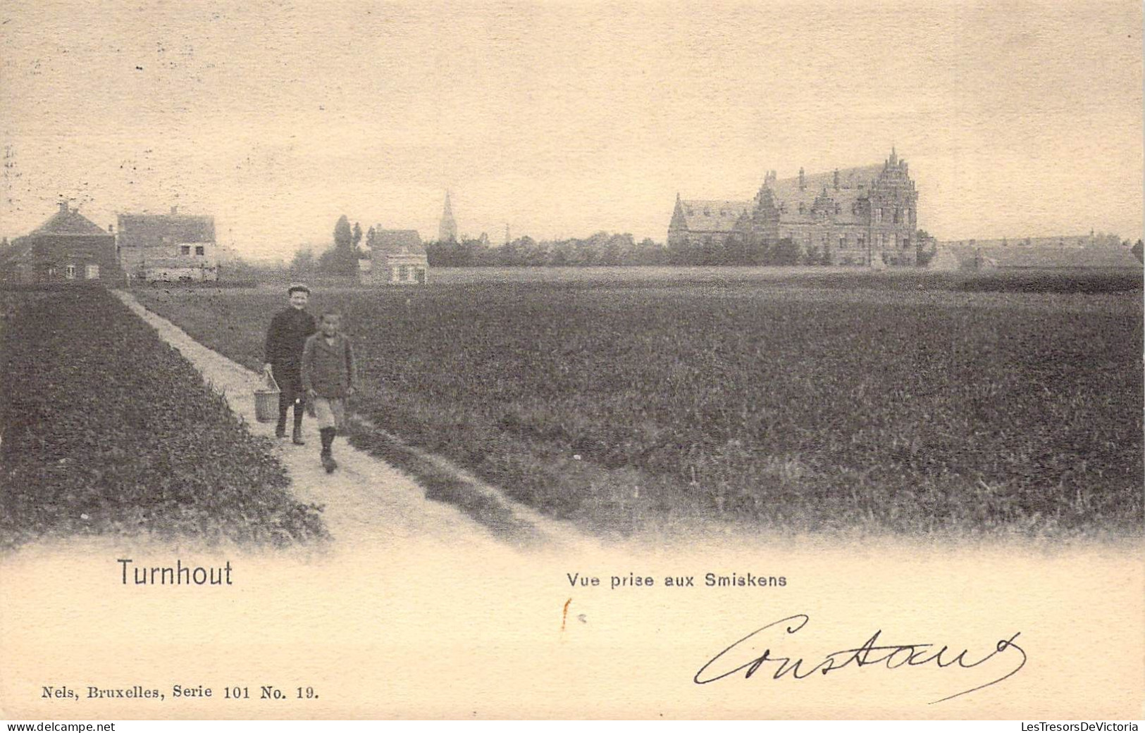 BELGIQUE - TURNHOUT - Vue Prise Aux Smikens - Edit Nels Bruxelles - Carte Postale Ancienne - Turnhout