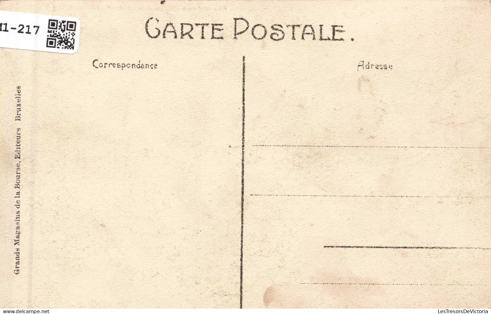 BELGIQUE - Exposition De Bruxelles 1910 - Avenue Vers L'Allée Des Concessions - Animé - Carte Postale Ancienne - Exposiciones Universales