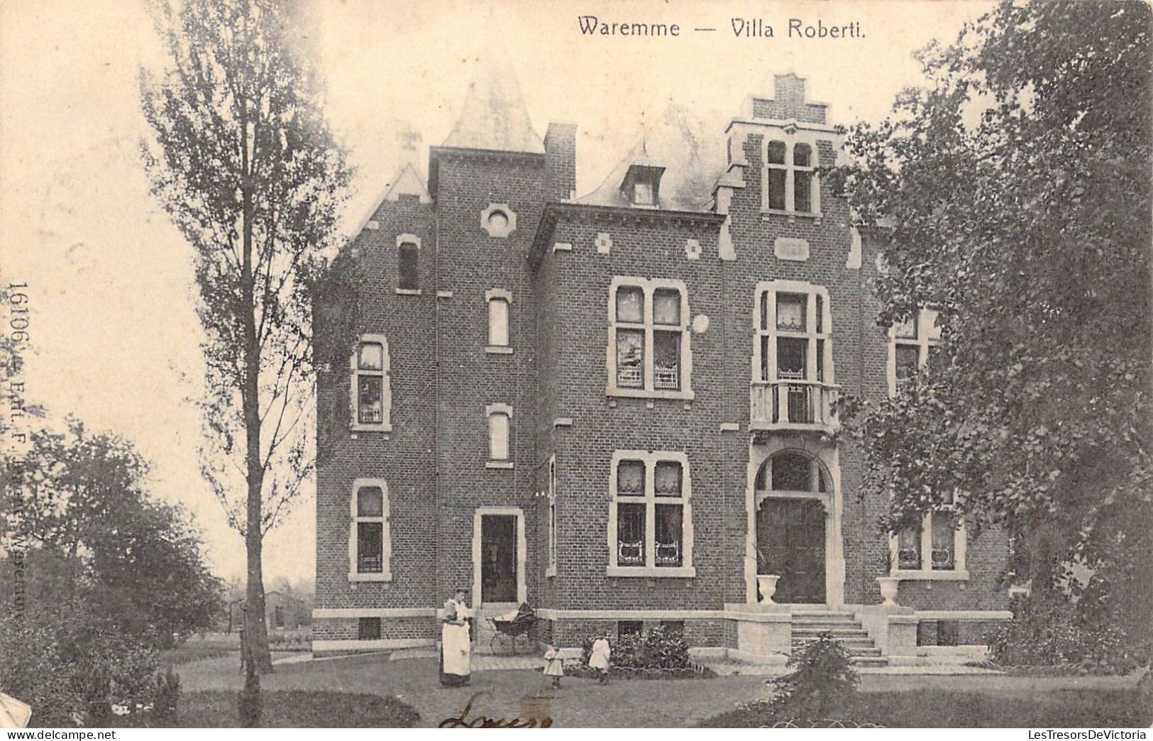 BELGIQUE - WAREMME - Villa Roberti - Carte Postale Ancienne - Borgworm