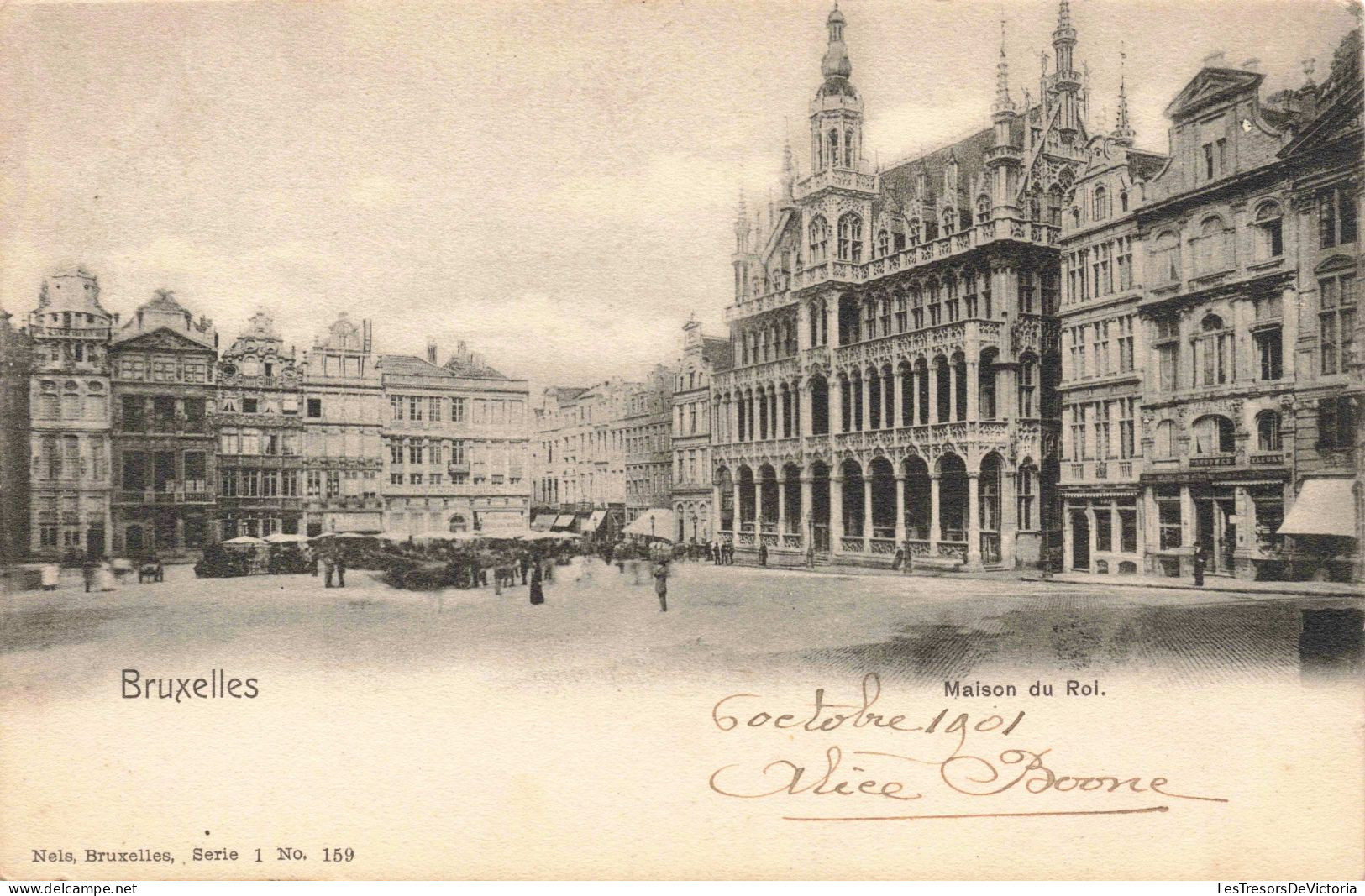 BELGIQUE - Bruxelles - Maison Du Roi - Place - édifice - Carte Postale Ancienne - Monuments