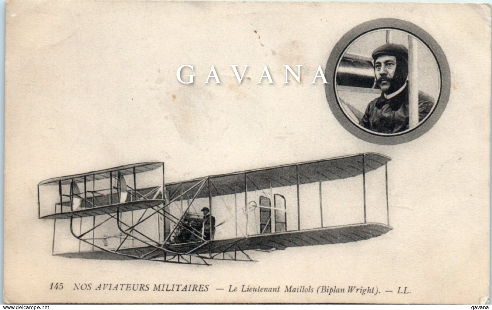 NOS AVIATEURS MILITAIRES - Le Lieutenant Maillols  - Aviateurs