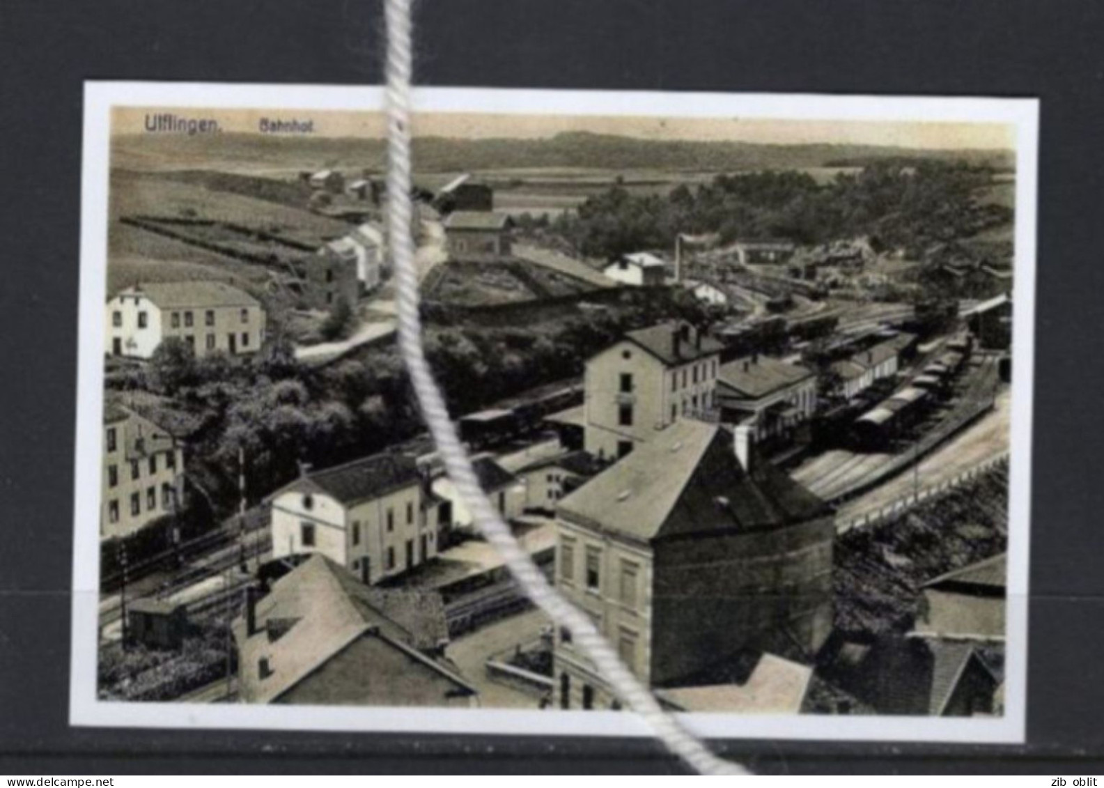 PHOTO ULFLINGEN TROIS VIERGES  LUXEMBURG LUXEMBOURG  STATIE GARE BAHNHOF  REPRO - Troisvièrges