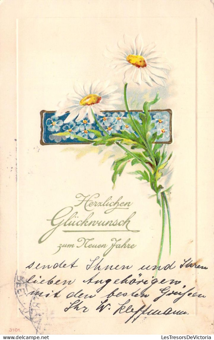 FLEURS - Marguerites - Carte Postale Ancienne - Fleurs