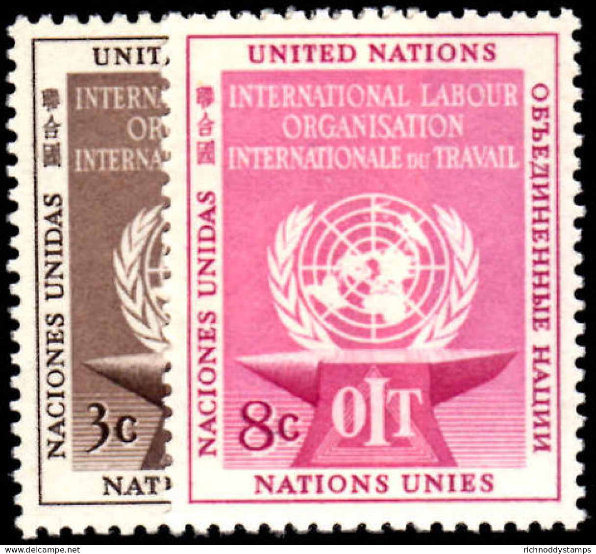 New York 1954 ILO Unmounted Mint - Neufs