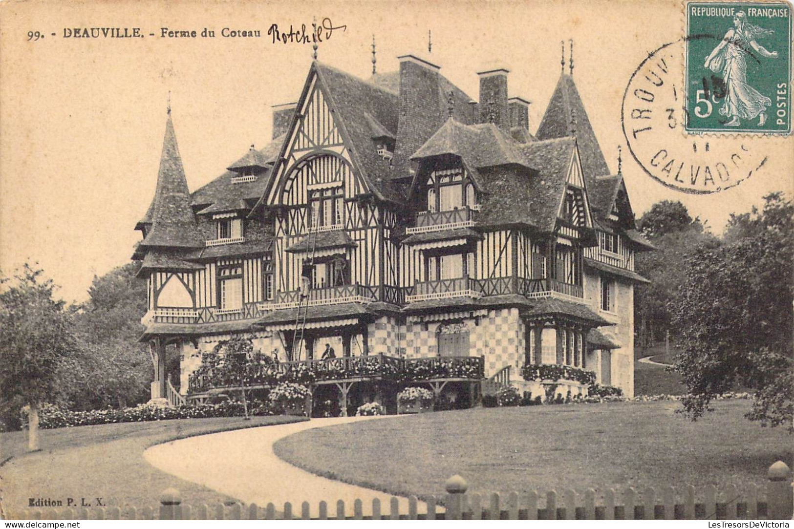 FRANCE - 14 - Deauville - Ferme Du Coteau - Carte Postale Ancienne - Deauville