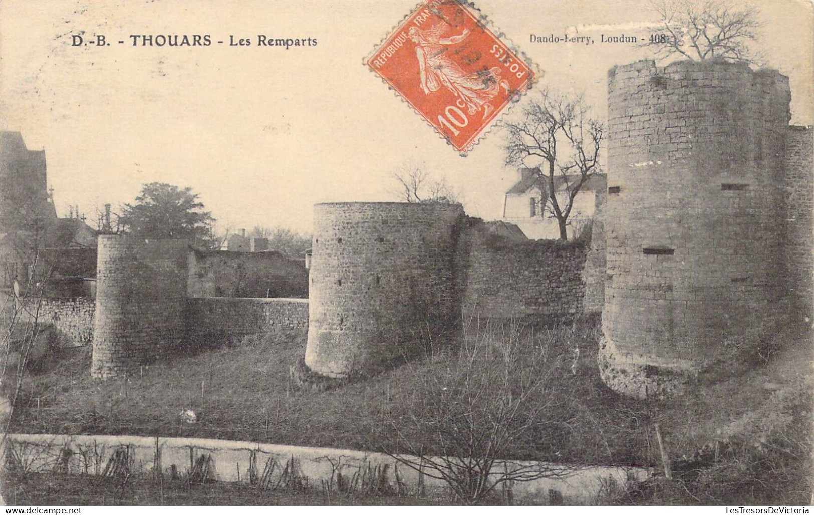 FRANCE - 79 - Thouars - Les Remparts - Carte Postale Ancienne - Thouars