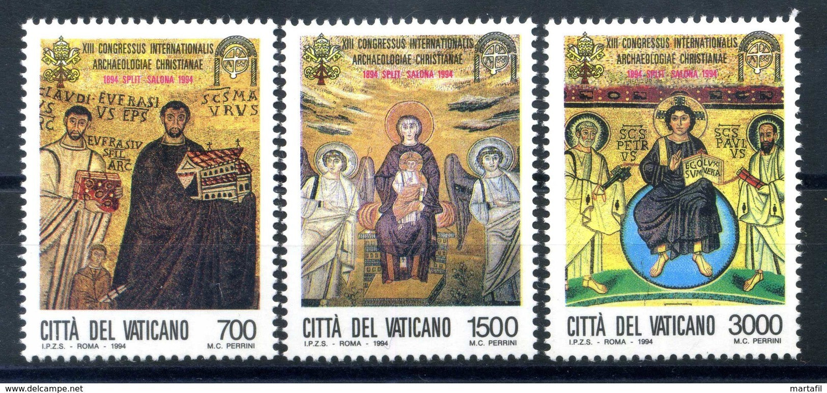 1994 VATICANO SET MNH ** - Ongebruikt