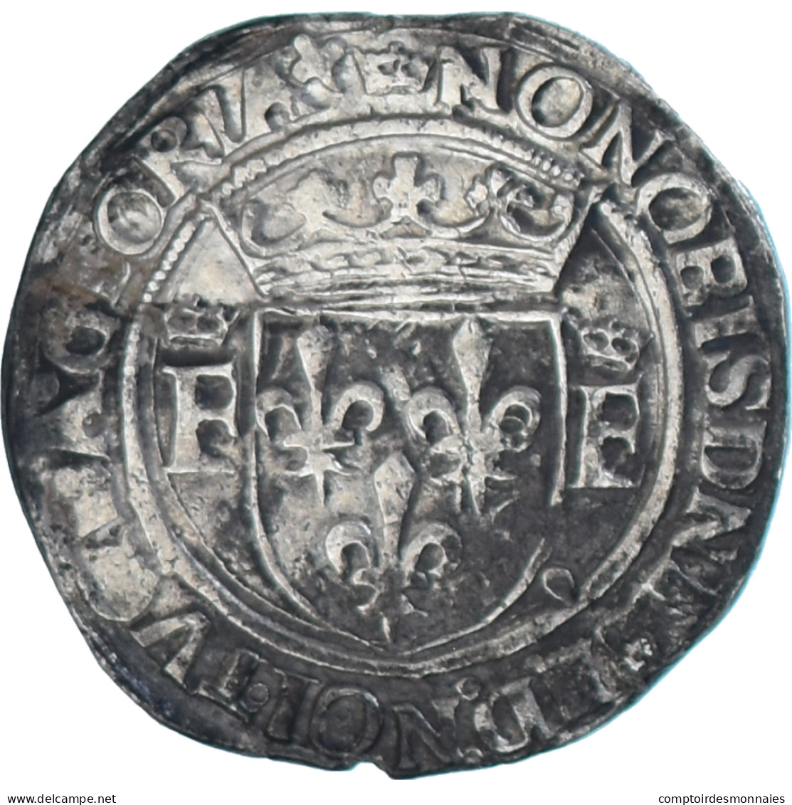 Monnaie, France, François Ier, Teston, N.d. (1515-1547), Lyon, TTB, Argent - 1515-1547 Francis I