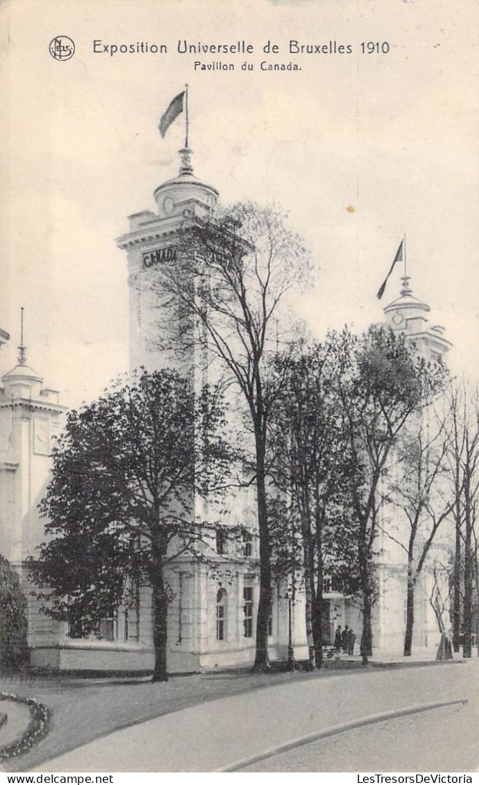 BELGIQUE - BRUXELLES - Exposition Universelle De Bruxelles 1910 - Pavillon Du Canada - Ed Nels - Carte Postale Ancienne - Weltausstellungen