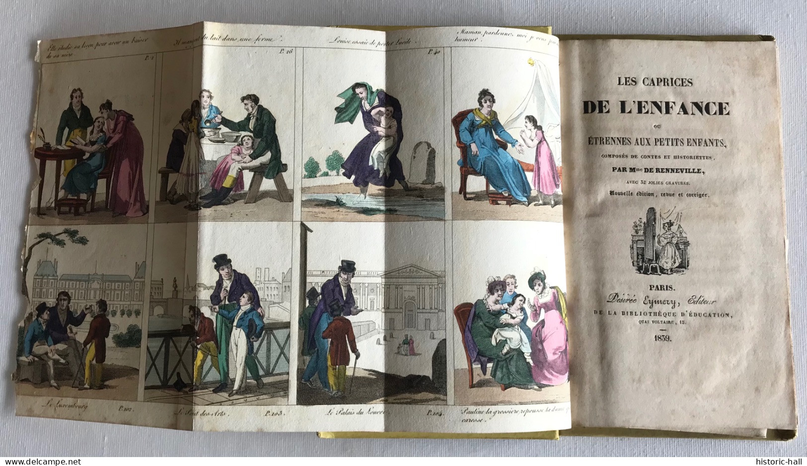 Les Caprices De L’ENFANCE Ou Étrennes Aux Petits Enfants - 1840 - Mme DE RENNEVILLE - Sociologie