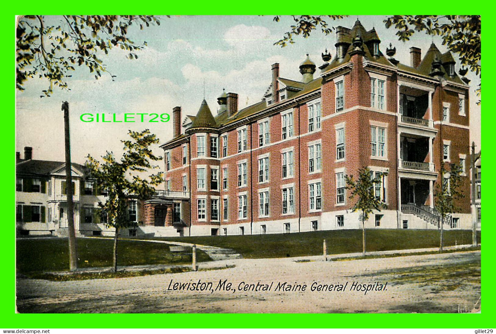 LEWISTON, ME - CENTRAL MAINE GENERAL HOSPITAL -  WRITTEN - THE HUGH C. LEIGHTON CO  MANUFACTURERS - - Lewiston