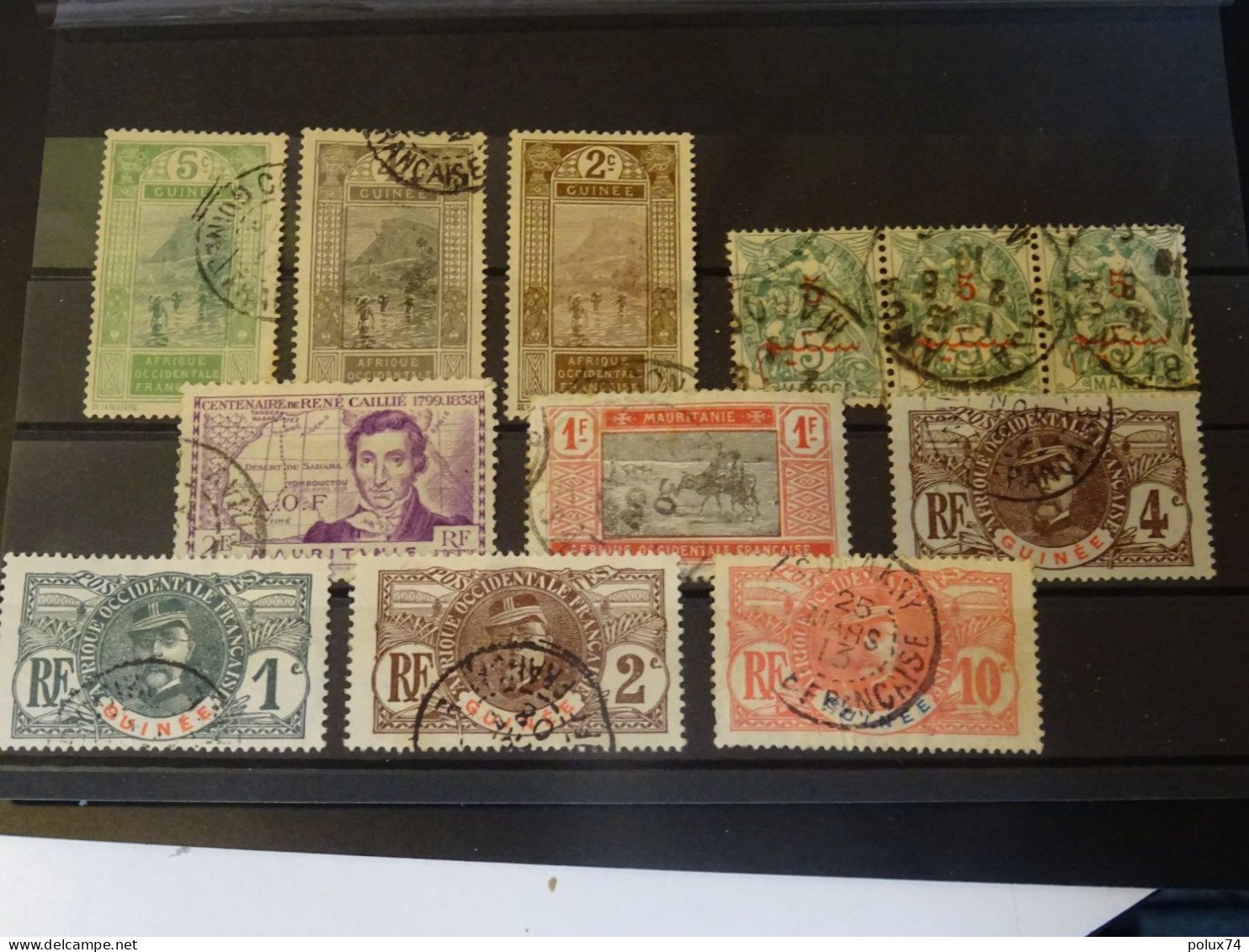 FRANCE COLONIES   Collection  Oblitérations - Collections