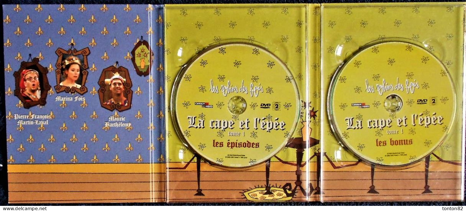 Les Robins Des Bois - La Cape Et L'Épée - Tome 1 - 2 DVD . - Comédie