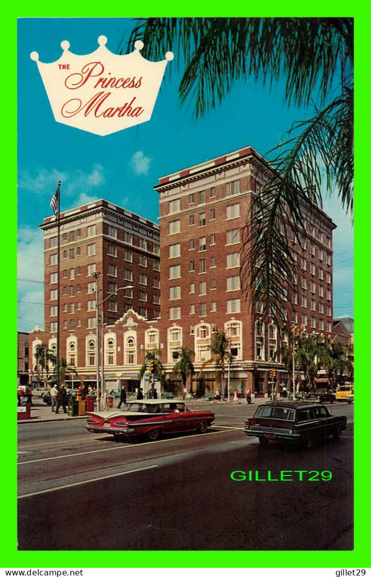 ST PETERSBURG, FL - THE PRINCESS MARTHA - GRIFFITH ADVERTISING AGENCY INC - ANIMTED WITH OLD CARS - - St Petersburg