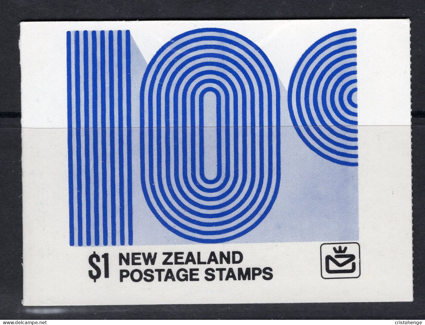 New Zealand 1978-79 QEII - $1 Booklet - Cover Setting II - Complete (SG SB31a) - Dienstzegels